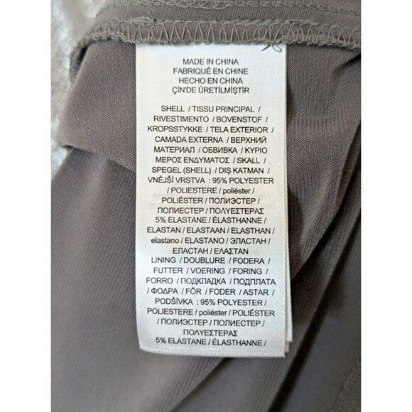 Ralph Lauren Women's Metallic Knit Surplice Cocktail Dress Size 8 (MSRP $245) - Picture 7 of 8